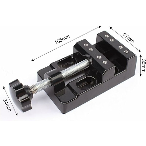 Mini borrskruvstycke bänk klämma mekaniker maskin skruvstycke för smycken valnöt kärnkraftsur reparation klämma DIY snidning