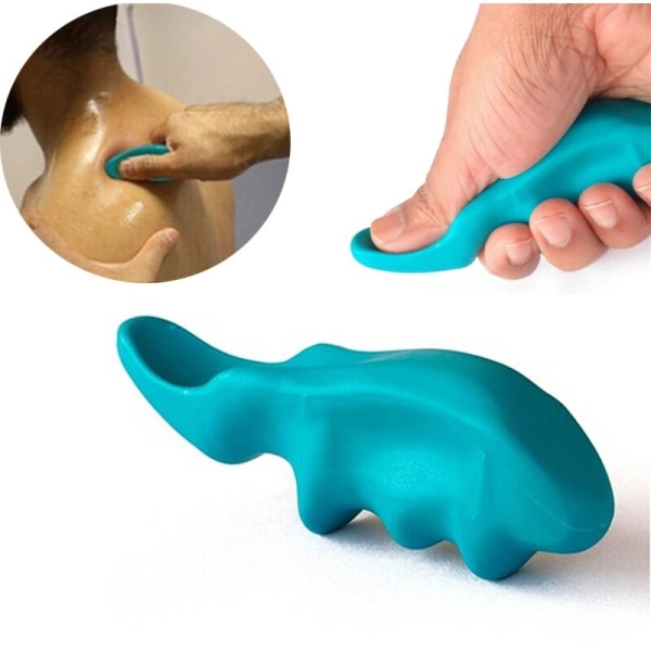 Mini Green Thumb Massager Saver Massage Body Akupressurverktyg Hälsovård
