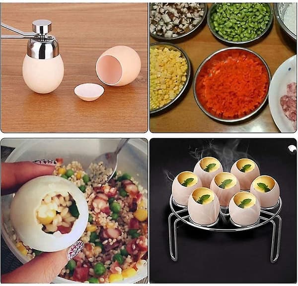 Äggöppnare i rostfritt stål