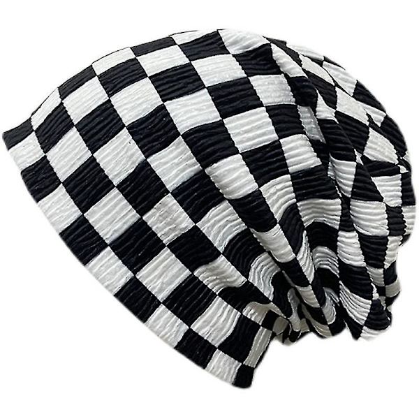 Fashion Beanie Hat, Varm Lang Slouch Skull Cap