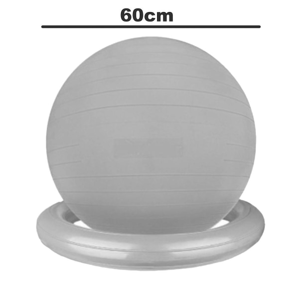 Yogaboll uppblåsbar stabilitetsringhållare - Vrid din balansboll