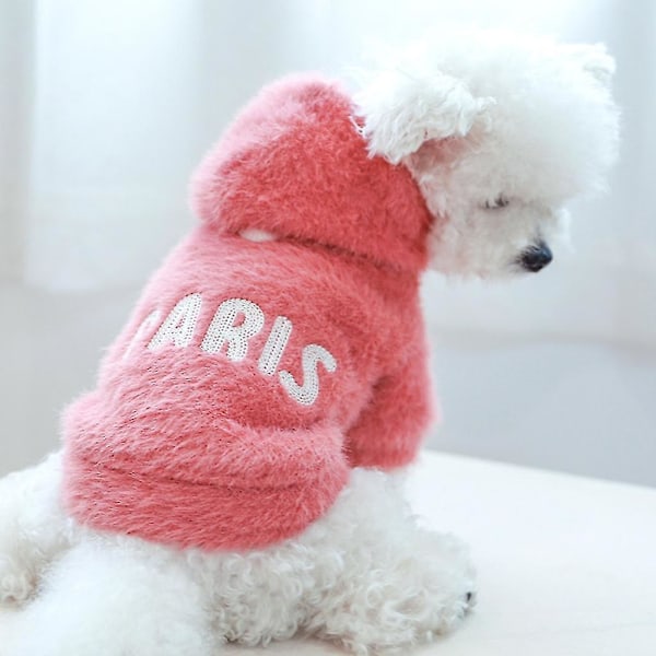 Hooded hundkappa, valp, semesterkläder för Shih Tzu Chihuahua Yorkshire