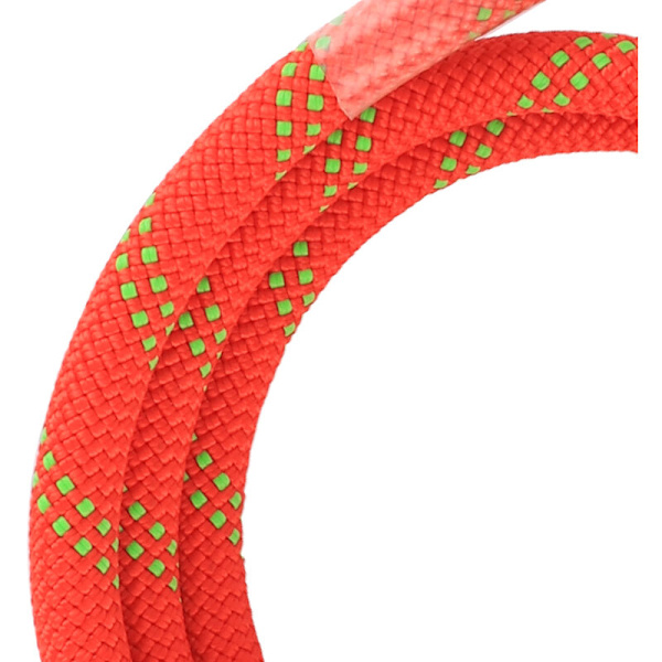 120cm Klätterrep Bromsad Överlevnad Fallskydd Lanyard Bergsklättrare Sling Orange