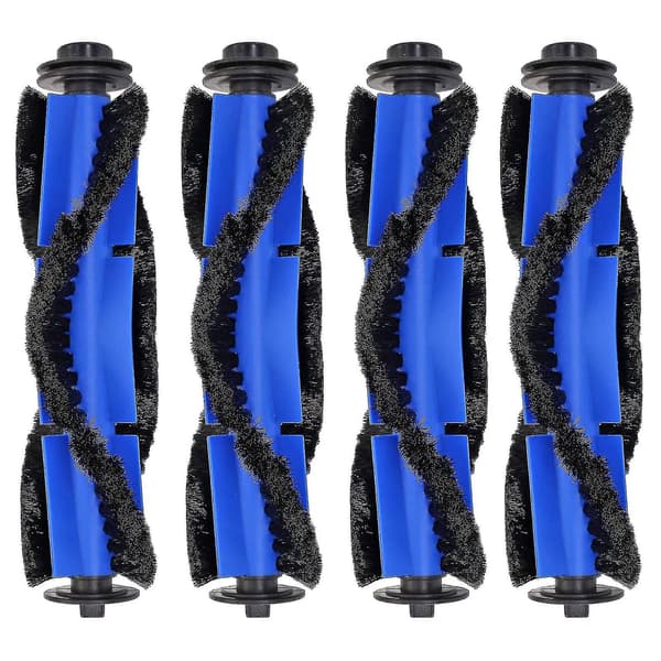 4-pack rullborstar kompatibla med Eufy 11s Max, 15c Max, 30c Max, G30, G30