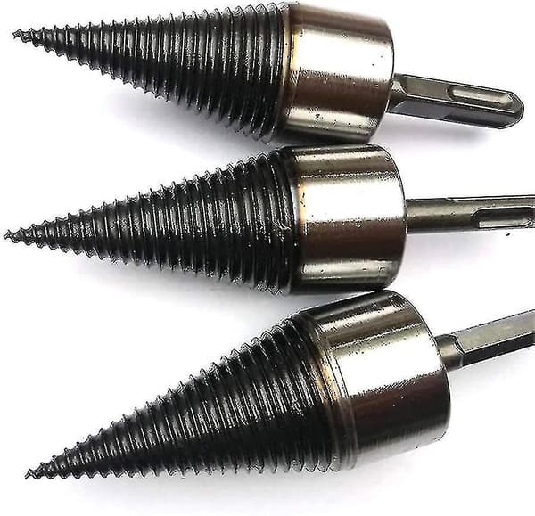 Træspaltebor, Log Splitter Cones, Træspaltebor, Træ