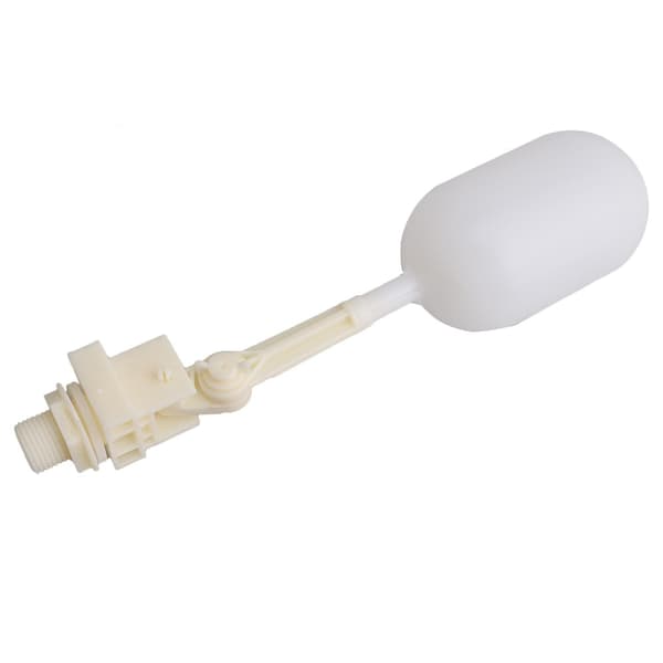 Hvit 1/2 tommers mini oval revers osmose system flytekule ventil Dn15