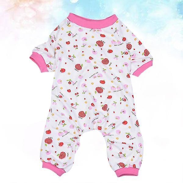 Hundebeklædning Hunde Onesie Pyjamas Hunde Jumpsuit Hunde Vinter Jumpsuit