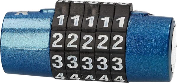 7 mm pyöreä 5-numeroinen yhdistelmälukko