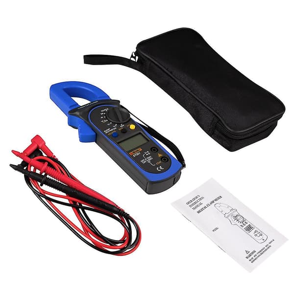 Voltmeter Ammeter Kapasitetsmåler Detektor Lcd Digitalt Elektrisk Multimeter