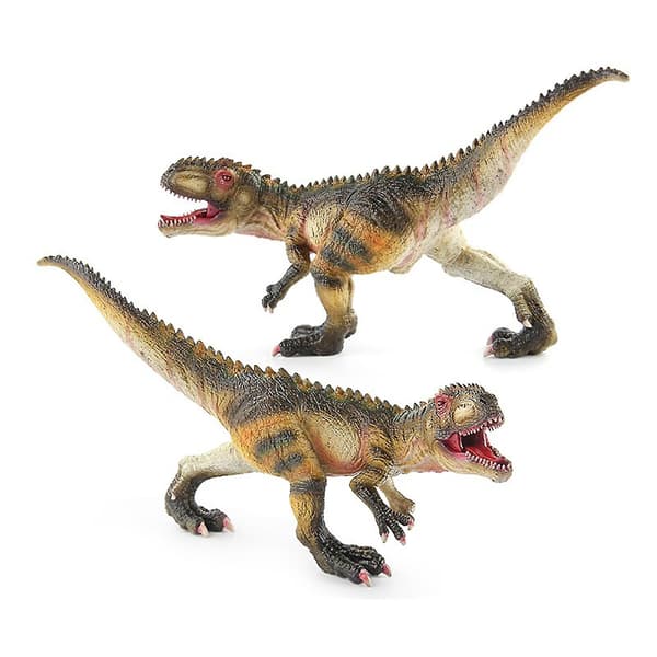 Guttegave Dinosaur Modell Solid Håndmalt Minnesmerke Figur
