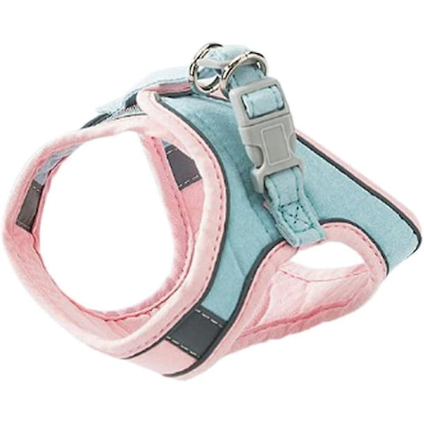 Cat vest fashion reflective vest pink kitten outdoor pet vest S code