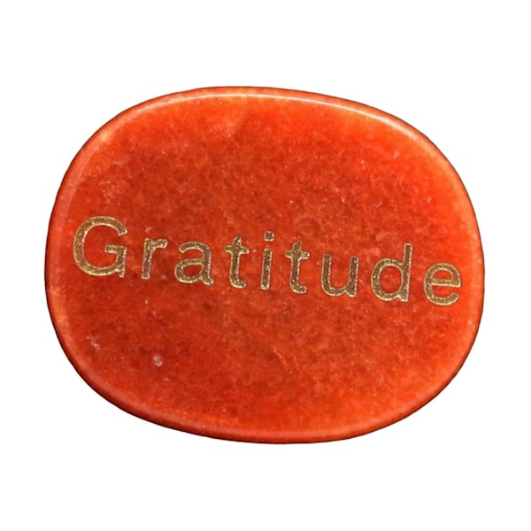 Stone Stylish 2cmx2.5cmx0.7cm Collectibles Unique Gift For Thanksgiving Yoga Orange