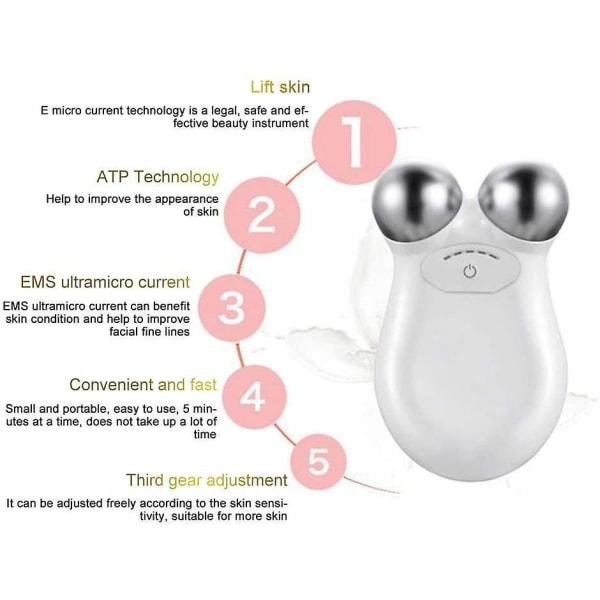 Elektrisk ansigtsmassager Ansigtsløftende massageapparat Hudpleje Ansigtsmassageapparat Opstrammende værktøj til V-formet ansigtsløftning Ansigtsløftning Anti-rynke