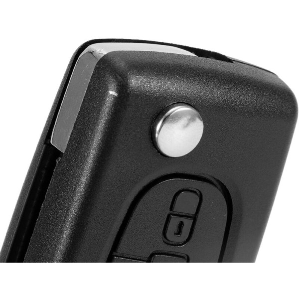 3-knappars bilfjärrkontroll flippnyckel fodral bladhölje passar Citroen C3 C4 C5 C6 Picasso