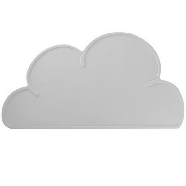 1 stk. Silikon Plassmatte Tegneserie Sky Bordmatte Barn Spisematte (Tilfeldig Farge)（48X27CM，Tilfeldig Farge）