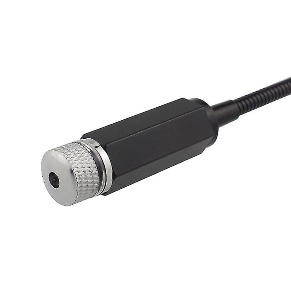 Usb holdbar Mini Star Projektionslys Led Nattelys Til Festivallampe2stk-sort