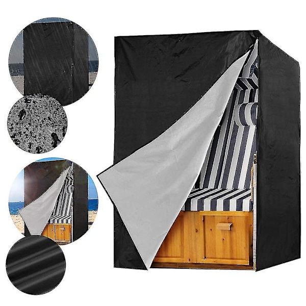 Strandstoltrekk, Swing Chair Cover Vanntett Uv-bestandig Beskyttende Utendørs Hage Patio Deksel