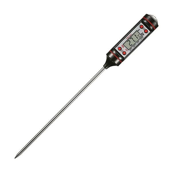 BBQ-mattermometer BBQ-mattermometer Snabb temperaturmätning (Vit)