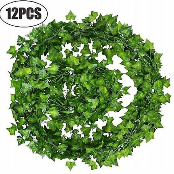 Artificial Vine Leaf Rattan, Decorative Green Leaves, Green Ceiling Vine Rattan, Artificial Leaf Decoration, Climbing Plant