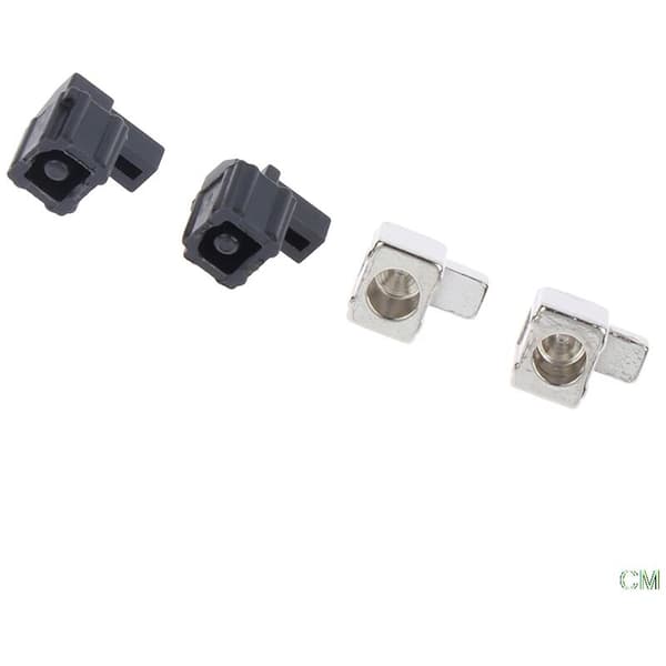 Bulk Reparationsverktyg Delar NS JoyCon Controller Vänster Höger Slide Spänne OEM Metall Lås Spärrfäste för Nintend Joy-ConLight Switch Blå