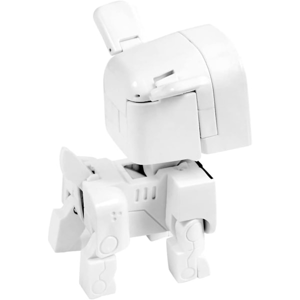 Robot Hund Elektronisk Vekkerklokke Sengeside Vekkerklokke Skrivebordsdekorasjon Skrivebordsrobot Barn Robo
