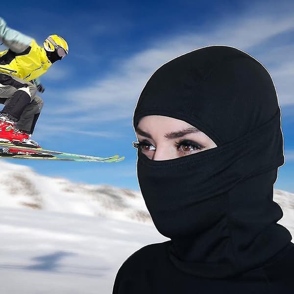 Blå 1 stk. Vinter Cykling Ski Hals Varmer Halstørklæde Hat