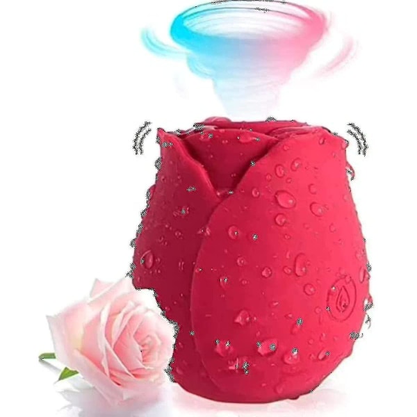 Voksenleker Rose For Women Mini Massasjeapparat Stress Relief-10 ModeswaterproofMai
