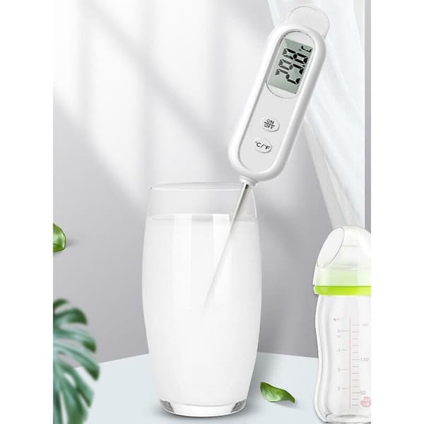 BBQ-mattermometer BBQ-mattermometer Snabb temperaturmätning (Vit)