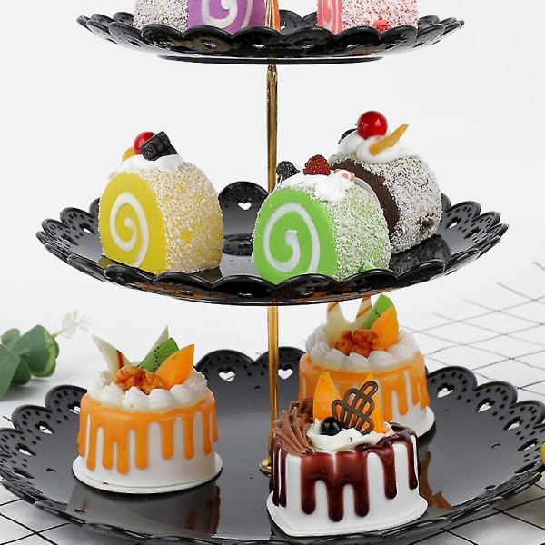 Kakefatstativ Hjemmefest Dessert Oppbevaringsstativ Frukt