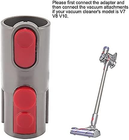 Dammsugarkontaktadapter Elverktygsadapterkit för dammutsug Dammsugaranslutningstillbehör (2 st, grå)
