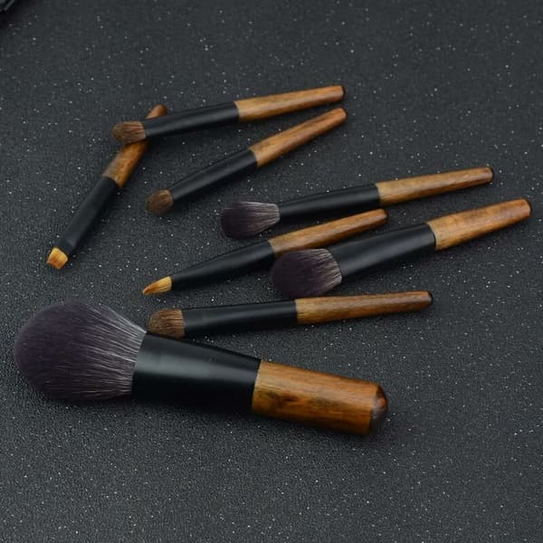 Pieces Mini Makeup Brushes, Soft Portable Makeup Brush Set, Professional Makeup Travel Case MODOU