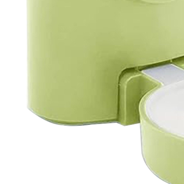 Automatisk kaninvatten drickare matare vatten matare för vaktel kanin igelkott grön（grön)