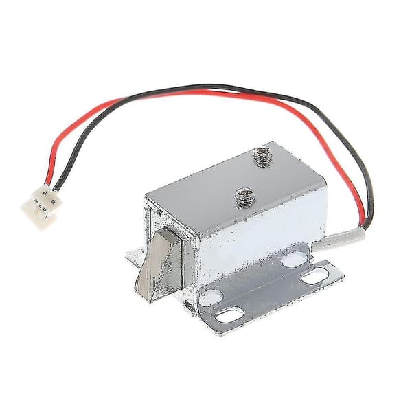 Hållbar Mini Elektromagnetisk Solenoidlås Säkerhetsskåp Låda Lås S