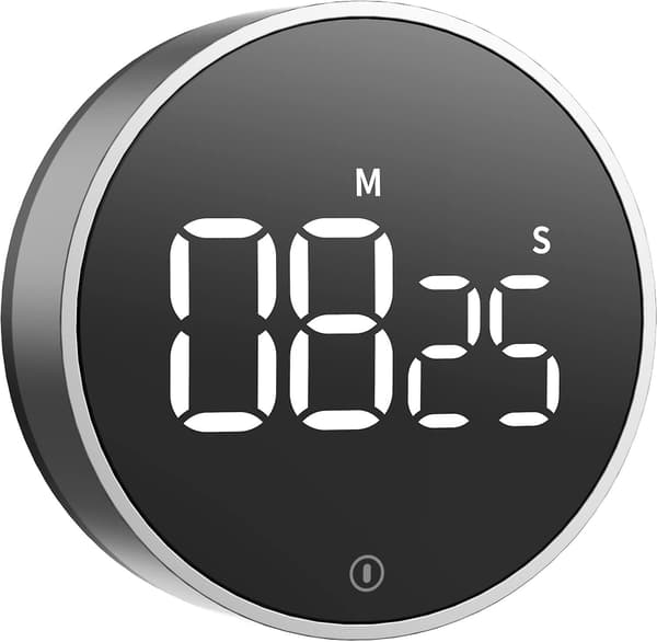 Digital Kök Timer - Magnetisk Nedräkningstimer med Stor LED-display