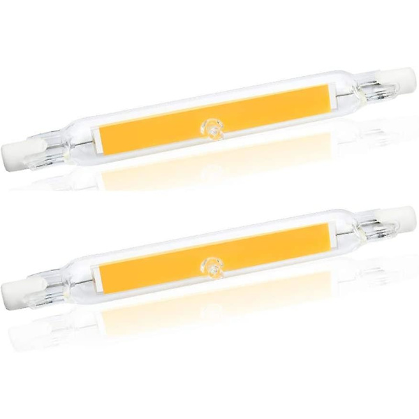 5w R7s 78mm J78 Cob Filament Led Pære, 500 Lumen 360 Grader, 30w 48w 50w Halogenpære Ekvivalent, Perfekt Til Hjem, Kjøkken, Rom, Balkong, Kontor Osb