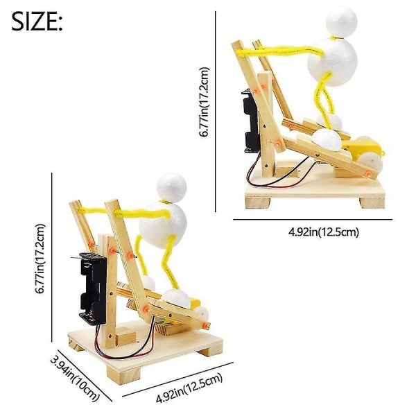 Robot Science Stem Tecnologia Fitness Lelut Pojat Lapset