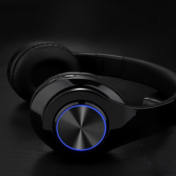 Over-ear Bluetooth-headset med mikrofon, hopfällbar