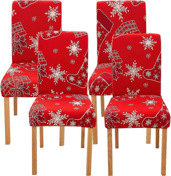 Tomtebild trädtoppstjärna julgransprydnad