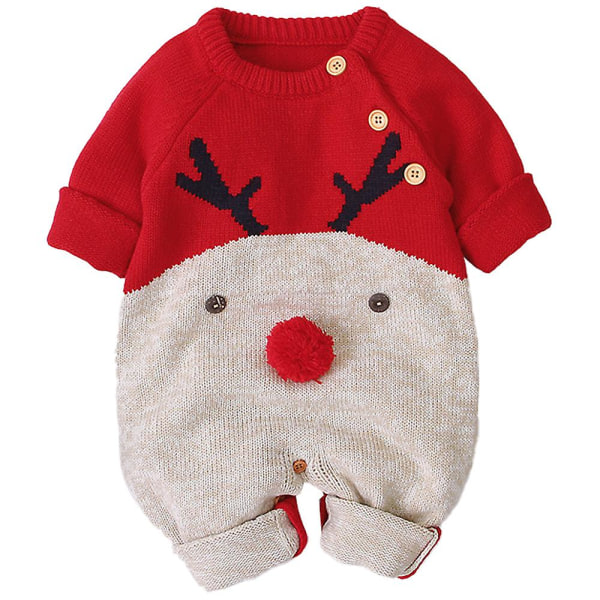 Baby jultröja Toddler Långärmade kläder, till julklapp