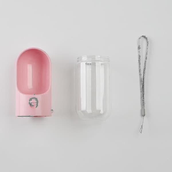 Vanndispenser for drikkeflaske 400 ml bærbar mater for hunder og katter