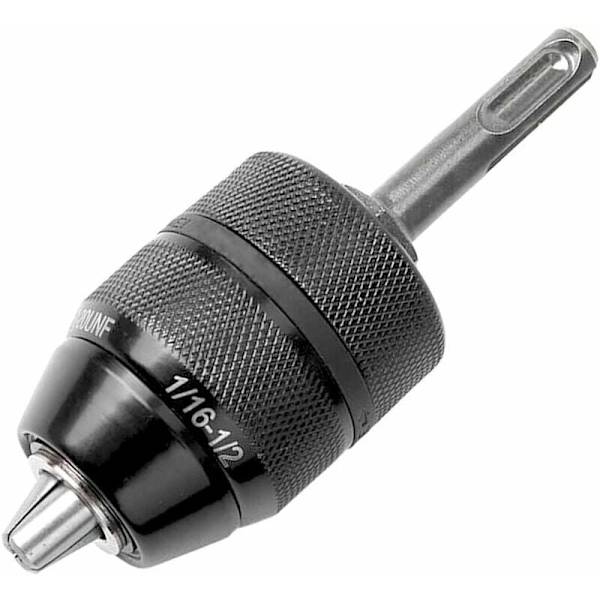 2-13mm Heavy Duty 1/2-20 UNF Professionell Snabbchuck med 1/2 SDS Adapter