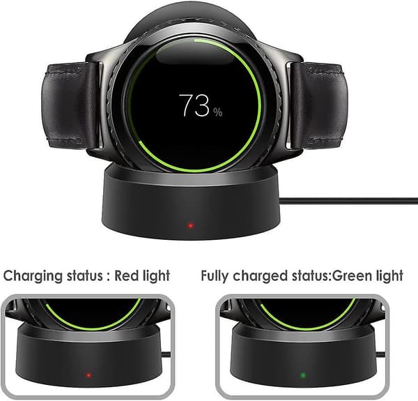Opladningsdock Cradle (2 stk., sort)