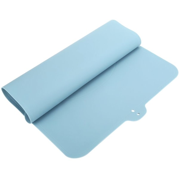 Blå silikondegknådningsdyna Non-stick förtjockningskakor Bakmatta Köksbakverksverktyg