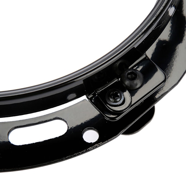 7\" Bilstrålkastare Cirkulär Ring Montering Fäste för Jeep Wrangler (Svart)