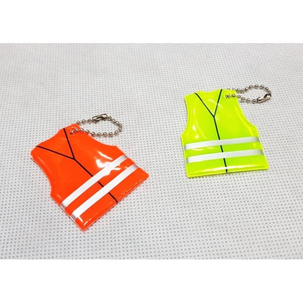 2-Pack Nyckelring - Reflexväst