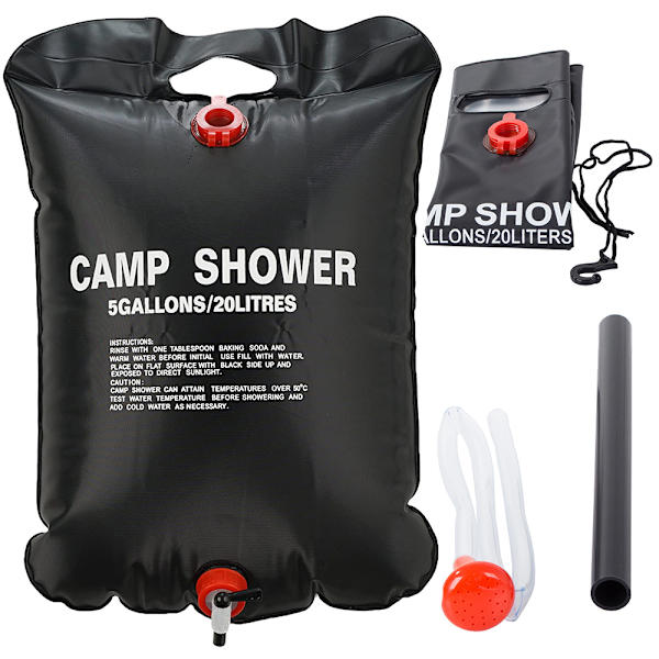 Campingdusch 20 L - Soluppvärmd