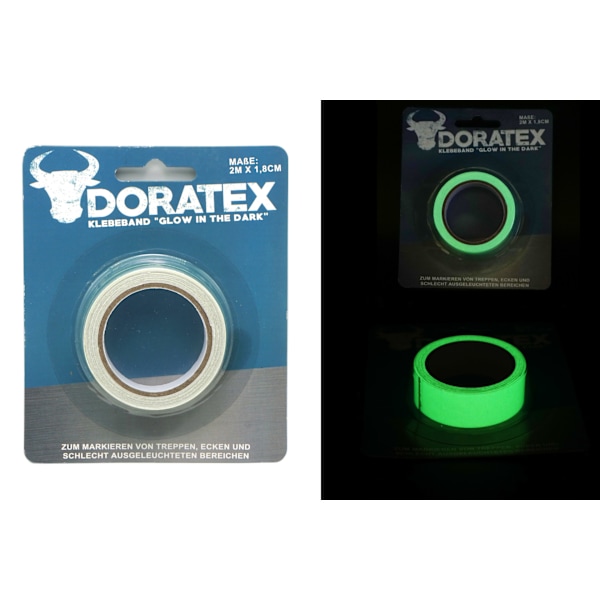 Glow in the dark / Självlysande tejp - 2-Pack