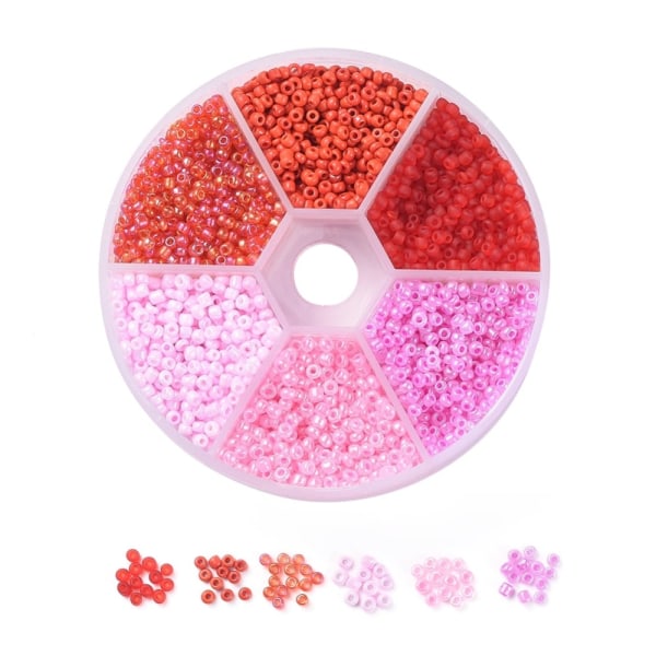 Seed beads - Pastell - 2 mm - Mixade