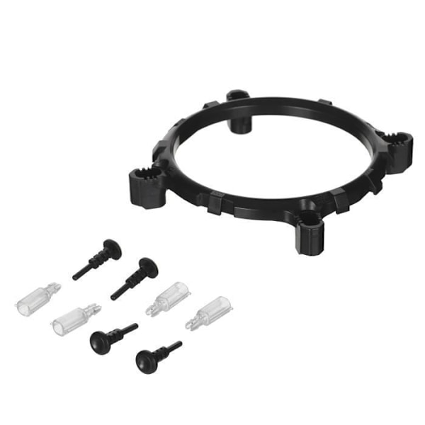 RAVEN 3 RGB PROSESSEURITUULETIN, MUSTA AEROCOOL AEROPGSRAVE3-FRGB-4P