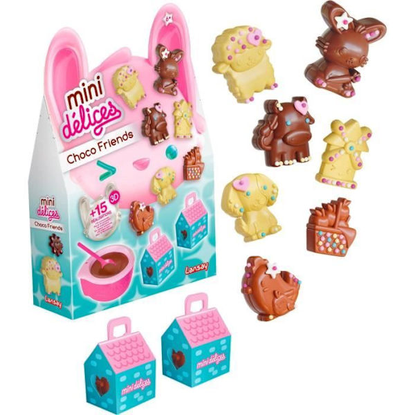 Mini delikatesser - LANSAY - Choco Friends - Fra 6 år FLERFÄRGAD